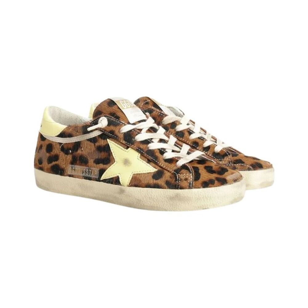 Golden Goose Superstar Leather Sneaker, Brown